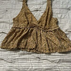 Floral Sleeveless Top